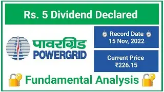 Powergrid share latest news | Powergrid dividend 2022 | Powergrid share news today | Powergrid share