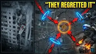 Россия обстреливает дома, жестокая реакция Украины шокирует Путина.