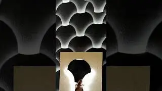 Black and white combination 3D spray paint #easy