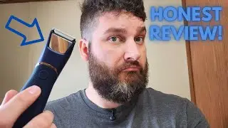 Body Hair Trimmer with Mirror & LED Light Review: Groom with Laser Focus #bodygrooming