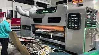 High Definition Corrugated Carton Printing & Die Cutting Machine | Automatic Carton Production