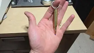 How to make a bullet key chain!