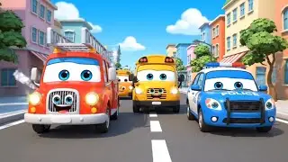 Vehicles Song for Kids 🚒🚑🚓 | Fire Truck, Ambulance, Police Car & More | Learning Vehicles