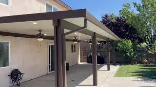 patio cover in Fresno,(insulated all aluminum