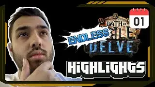 Endless Delve Day 1 - Path of Exile Highlights #144 - Steelmage, Mathil, jungroan and others