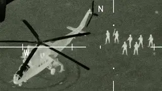 AC-130 Gunship Shuts Down Enemy Airfield