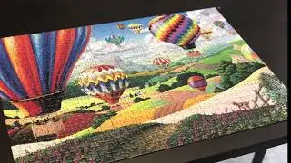 500 Piece Time-Lapse Hot Air Balloon Jigsaw Puzzle