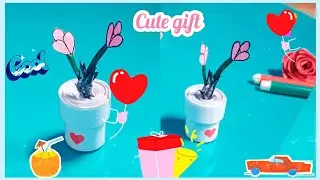 DIY ✨cute✨gift idea🥺💕*aWkwaRd tWeRkiNg* | CRAFTER ANAM