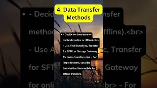 Migrating on premises data to the AWS cloud #devops #job #devopsworld #devopsonline #aws