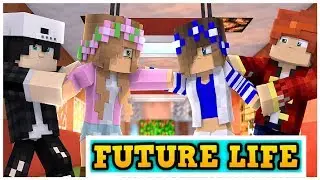 LITTLE KELLY STEALS LITTLE CARLY'S BABY?!  | Minecraft FUTURE LIFE | w/LittleCarly |