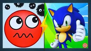 Sonic Dash vs Hide Ball &ndash; Speed vs Strategy VS Gameplay | Shahin Gaming