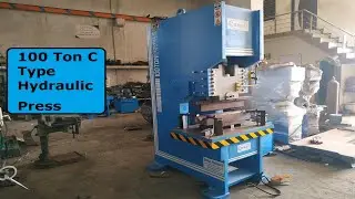 100 TON C TYPE HYDRAULIC PRESS || OMKAR HYDRAULIC- RAJKOT(GUJARAT, INDIA)