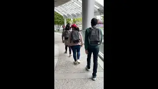 Vancouver Career College Surrey Student | Walking down the Street 2022