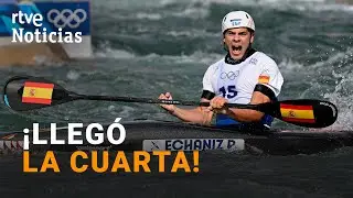 JJ.OO. PAR&Iacute;S 2024: PAU ECHANIZ, MEDALLA de BRONCE en KAYAK INDIVIDUAL en PIRAG&Uuml;ISMO SLALOM | RTVE