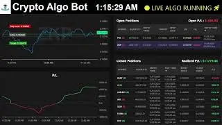 🚀 &ldquo;LIVE Altcoins Algo Trading &mdash; Bot Taking Real-Time Trades! - 10-01-2026 (11:00 Pm)
