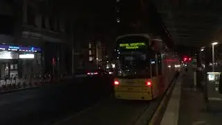 Adelaide Metro 100 Series, Bombardier Flexity Classic - Departing Rundle Mall Stop (Glenelg Tram)