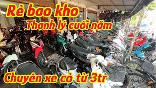 Bao rẻ nhất khu 3tr có xe thanh lý nguyên kho dưới giá ve chai ở cầu Linh Xuân Thủ Đức xe Kim Phụng