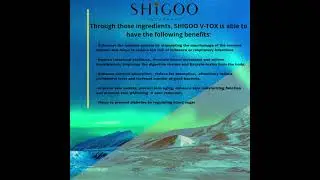 SHIGOO V-TOX PREMIUM BOTANICAL BEVERAGE | DETOX | IMMUNE SYSTEM | SKIN NOURISHMENT | ANTI AGING