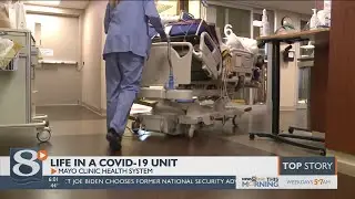 'It's stressful here': Life inside a La Crosse hospital COVID-19 wing