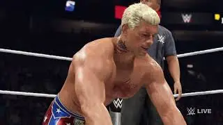 Коди Роудс против Дрю Макинтайра: Бесспорный чемпионский титул WWE в Smackdown 2k25 - ПОЛНЫЙ МАТЧ