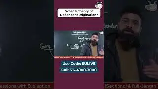 What Is Dependent Origination? Buddhism&rsquo;s Core Idea Explained 😳 #upsc #philosophy