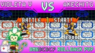 [MMBN6 DarkCross BassCross PvP] - Violeta Volnutt VS AkechiTG