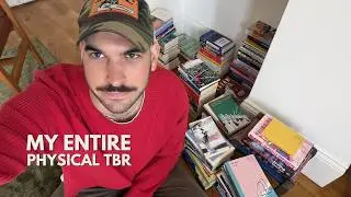 Going through my entire physical TBR | 60+ books & judging for The Sunday Times