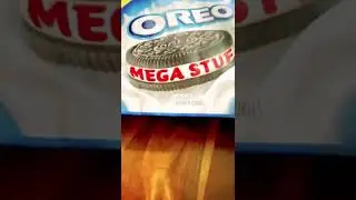 ASMR #OREO MEGA STUF SOUND ON #sweets #chocolate #interesting