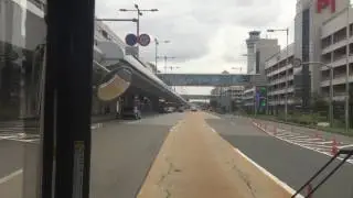 羽田空港無料連絡バス④ ≪前面展望≫ 国際線ターミナル〜国内線第1ターミナル～国内線第２ターミナル～国際線ターミナル（循環）