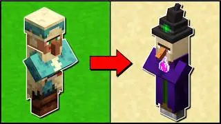 Every MOB TRANSFORMATION in Minecraft!