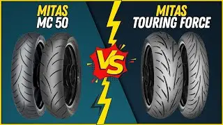 Mitas MC 50 vs Mitas Touring Force: Dual-Sport Tire Comparison
