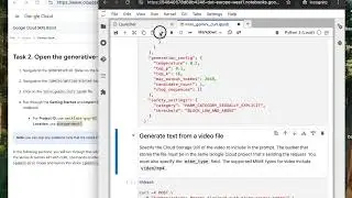 Getting Started with the Vertex AI Gemini API with cURL Google Cloud Self-Paced Labs
