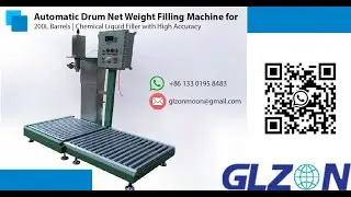 Automatic Drum Net Weight Filling Machine for 200L Barrels for Chemical Liquid Filling