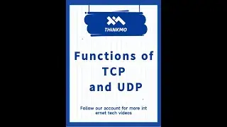 【ThinkMo】What are TCP and UDP for?/Cisco CCNA Technical Point Tutorial Collection