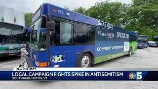 Vermont synagogue launches anti-hate campaign on GMT buses