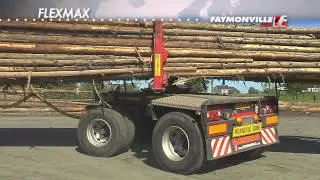FAYMONVILLE FlexMAX - Self-steering trailer for the transport of self-supporting long material