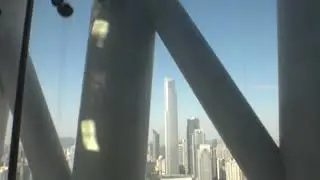 Canton Tower, Guangzhou China - Otis SkyRise/E413 Double-Deck High-Speed Elevator (Down) 广州塔 奥的斯电梯