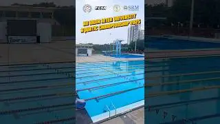ALL INDIA INTER UNIVERSITY AQUATIC CHAMPIONSHIP 2025 #srm #swimming #sports