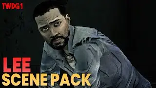 Lee Everett Scene Pack || The Walking Dead Game 1 || 1080p, 60 FPS
