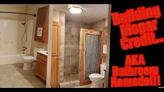 Shower/Tub To Walk-In Shower Conversion Using The Schluter System 