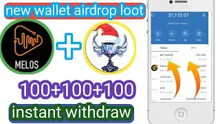 310$ instant MELOS Studio airdrop ! MELOS Studio big airdrop ! MetaGrail nft airdrop 😱