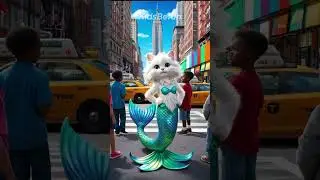 Cat's visit to newyork     #youtube #youtubeshorts #ytshorts #cartoon #catshorts #viralvideo #ai