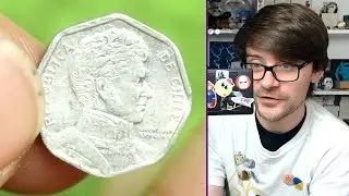 Посмотрите на эту крошечную монетку!!! World Coin Hunt #349