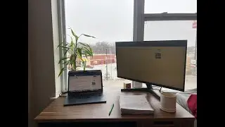 Quiet Afternoon Study With Me | Rain Sounds (60 Minutes)