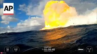 WATCH: SpaceX Starship reentry and splashdown after successful test flight