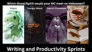 Happy Halloween! Writing and Productivity Sprints before the Trick-or-Treaters come knocking!