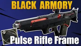 Destiny 2 - Black  Armory Pulse Rıfle Frame (Blast Furnace Weapons) Ada-1
