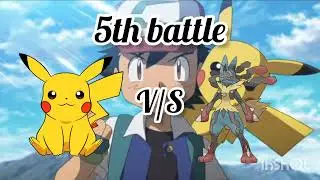 Pokemon tournament 5th battle Pikachu vs Lucario #pokemon #tournament #pikachu #lucario