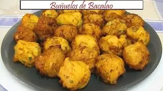 Buñuelos de Bacalao | Receta de Cocina en Familia