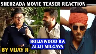 Shehzada Movie Teaser Reaction | By Vijay Ji | Kartik Aaryan | Kriti Sanon | Allu Arjun